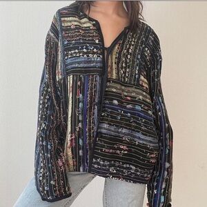 Vintage Chinese inspired quilted jacket